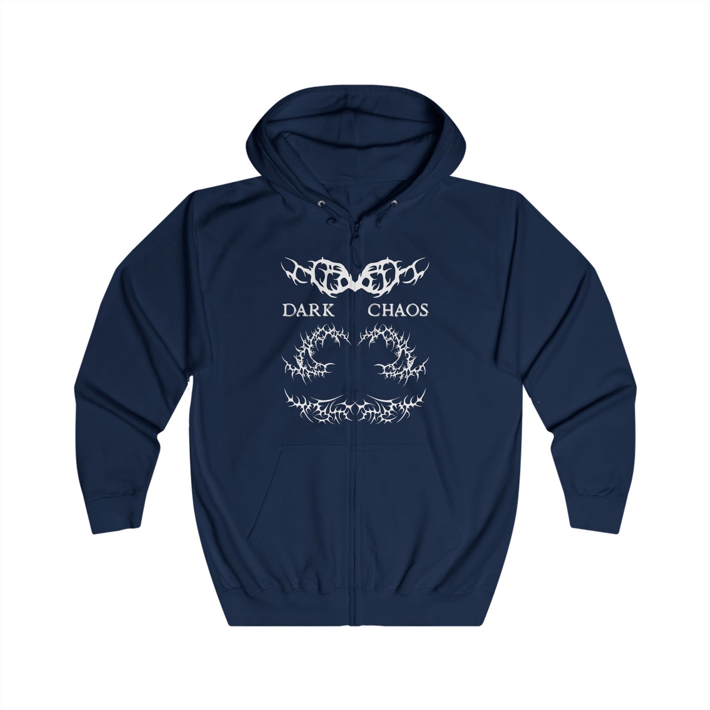 Bluza Unisex Hoodie Zip Dark Y2K Angel- ShadowOut X Biling_Star