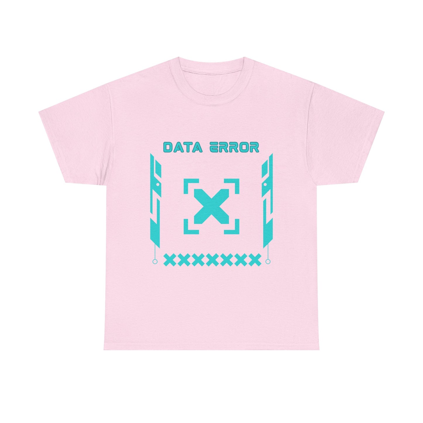 T-shirt Unisex Data Error Techwear Blue-TechSouls
