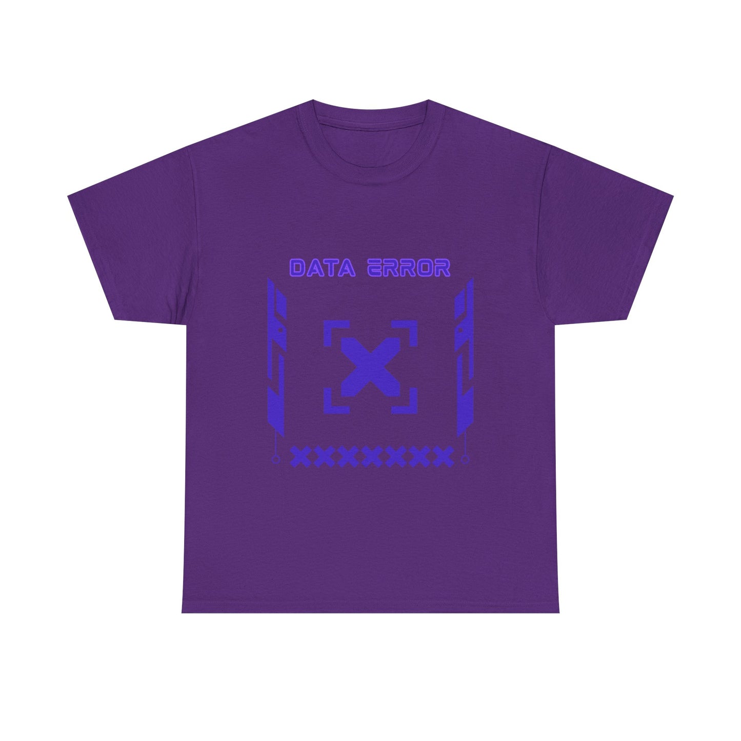 T-shirt Unisex Data Error Techwear Purple-TechSouls