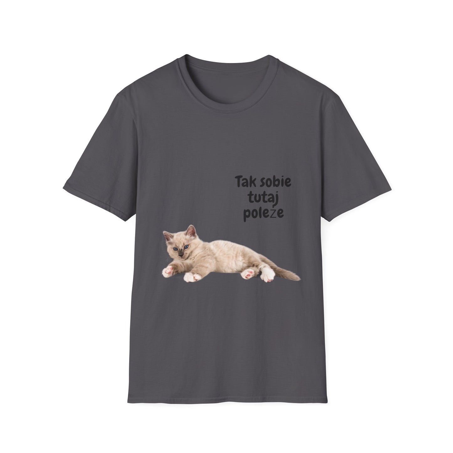 Camiseta unisex Tak Sobie Tu Poleżę-OverFash