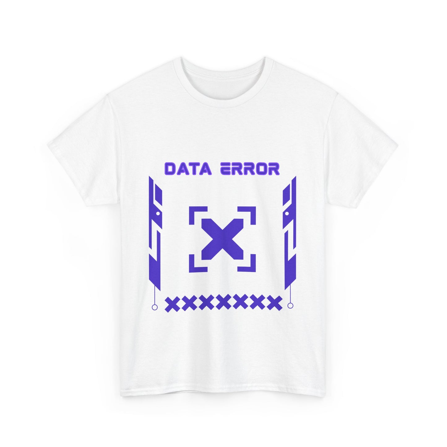 T-shirt Unisex Data Error Techwear Purple-TechSouls