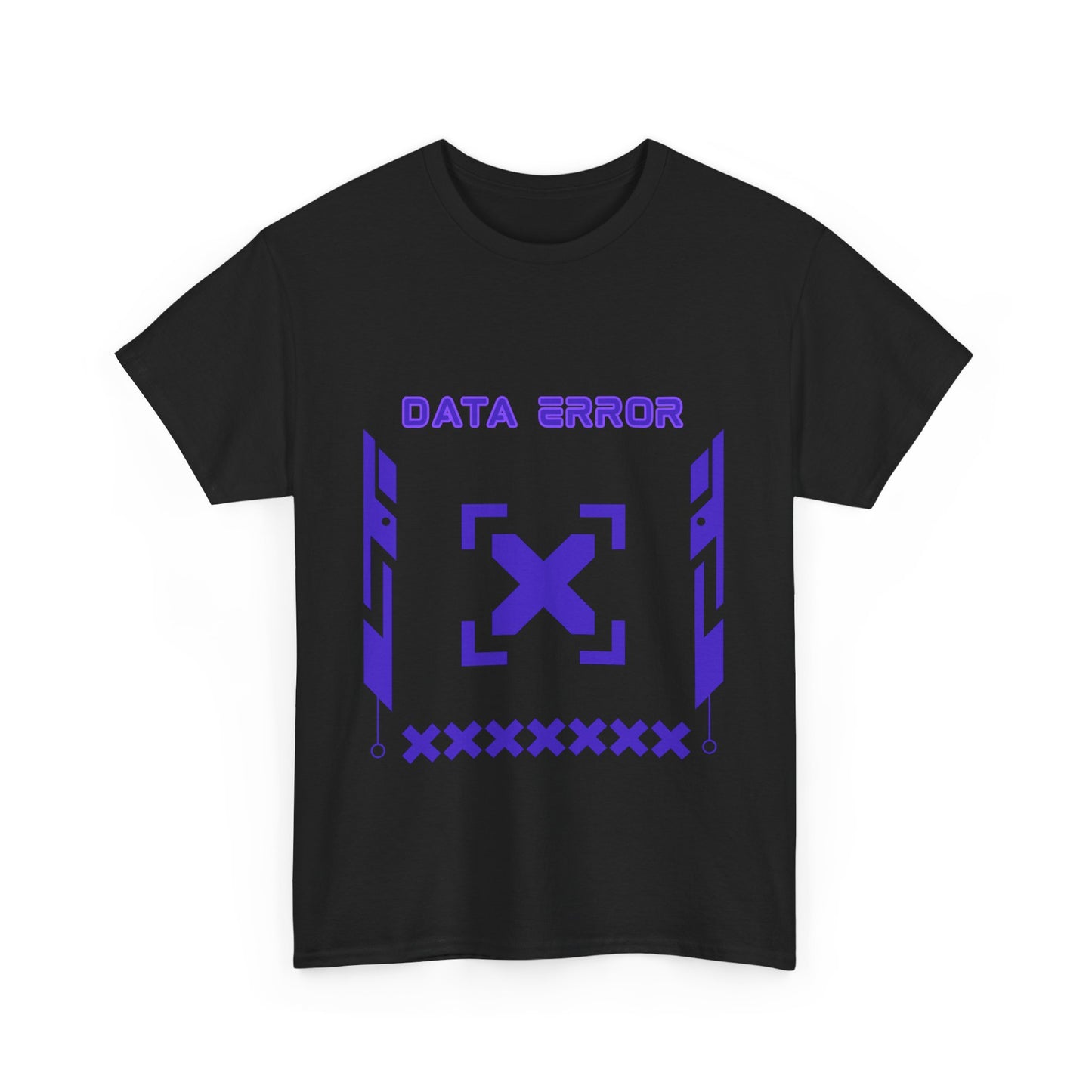 T-shirt Unisex Data Error Techwear Purple-TechSouls