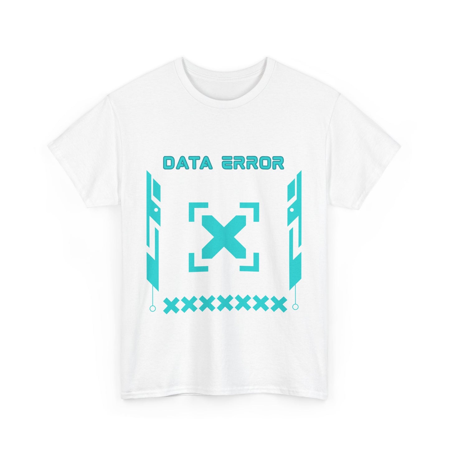 T-shirt Unisex Data Error Techwear Blue-TechSouls