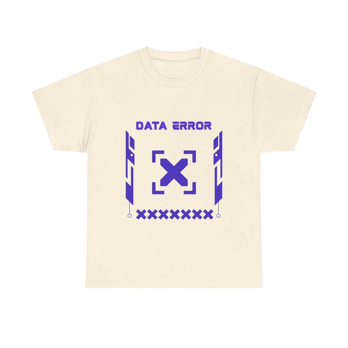 T-shirt Unisex Data Error Techwear Purple-TechSouls