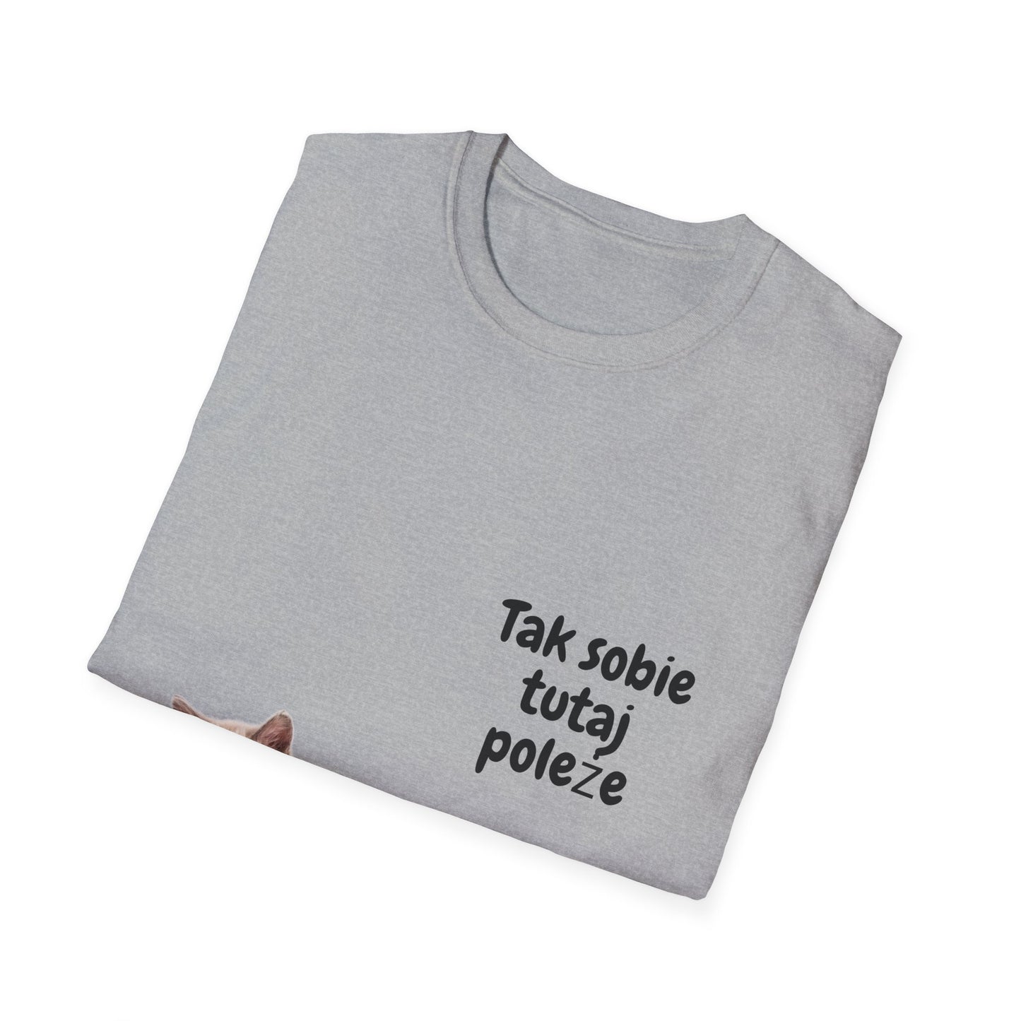 Camiseta unisex Tak Sobie Tu Poleżę-OverFash
