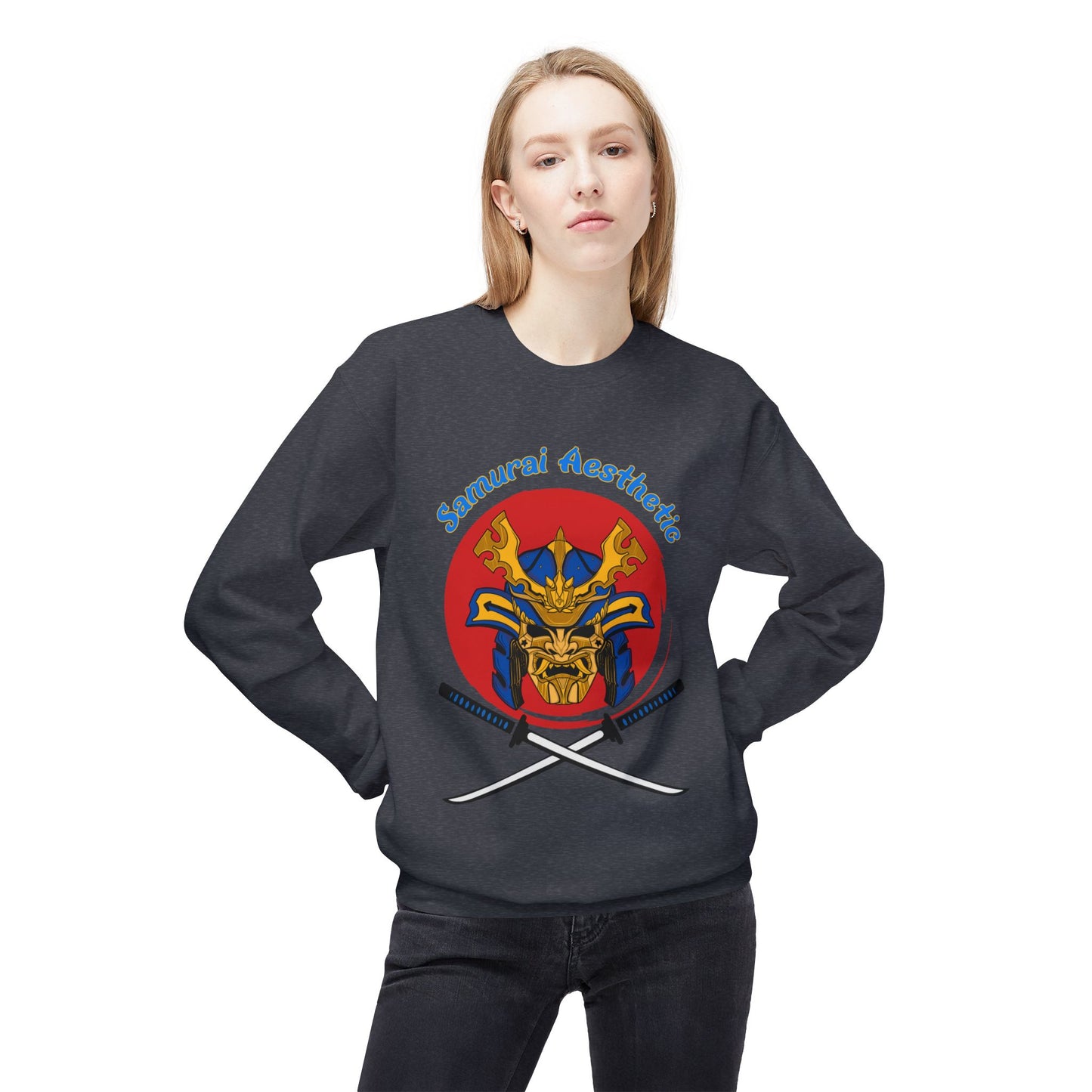 Bluza Unisex Samurai Aesthetic-Dragon Street