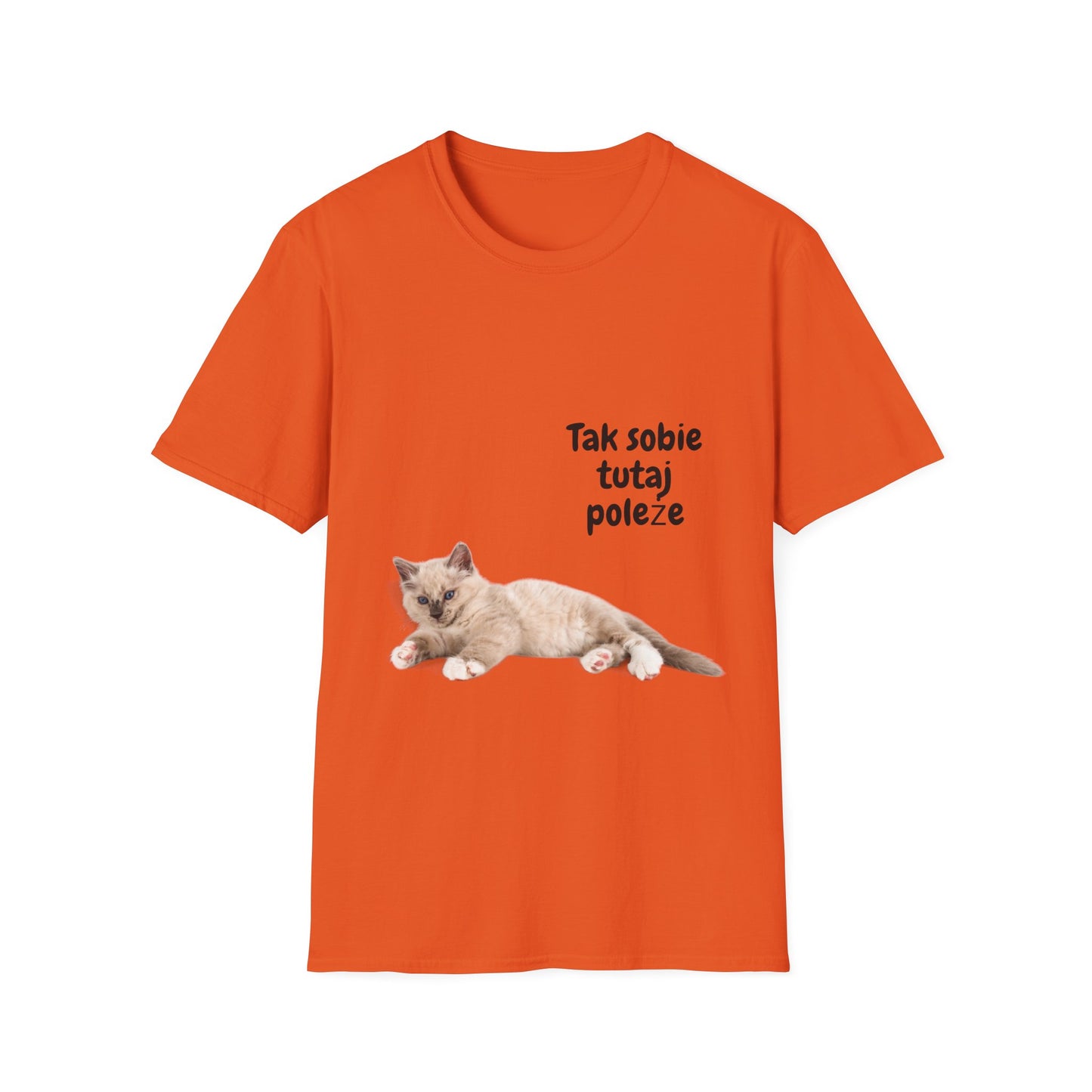 Camiseta unisex Tak Sobie Tu Poleżę-OverFash