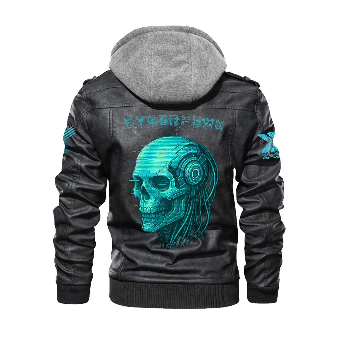 Cyberpunkowa Kurtka Skórzana CYBERPUNK CLASSIC