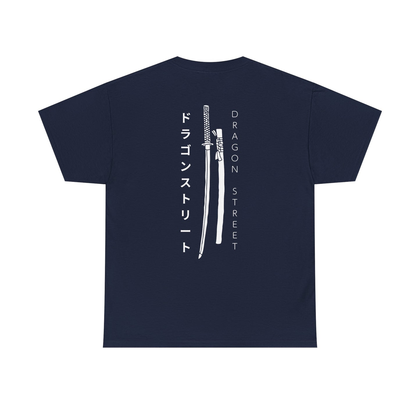 T-shirt Unisex Blue Dragon Design- Dragon Street