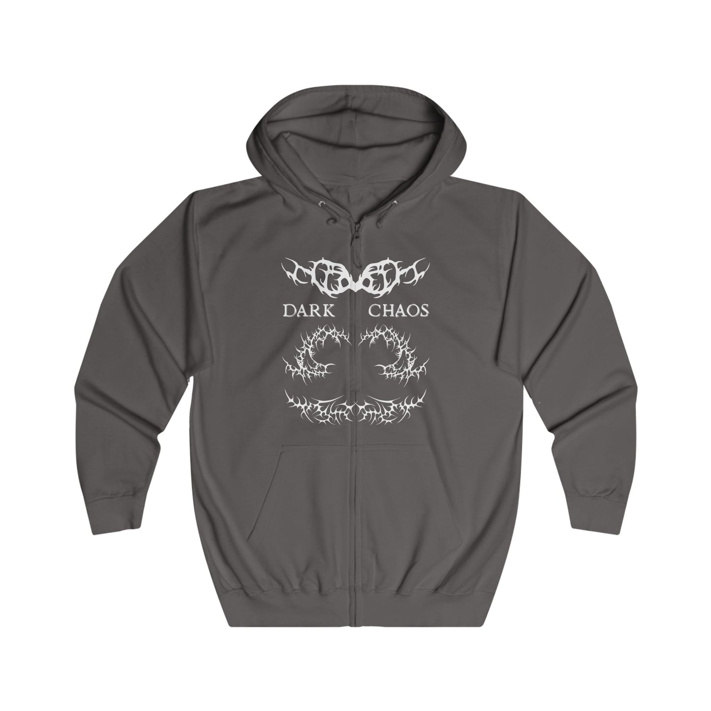 Bluza Unisex Hoodie Zip Dark Y2K Angel- ShadowOut X Biling_Star