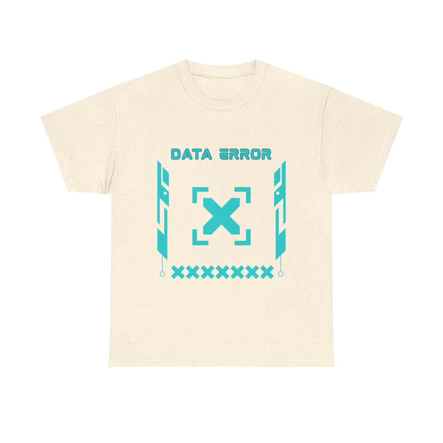 T-shirt Unisex Data Error Techwear Blue-TechSouls