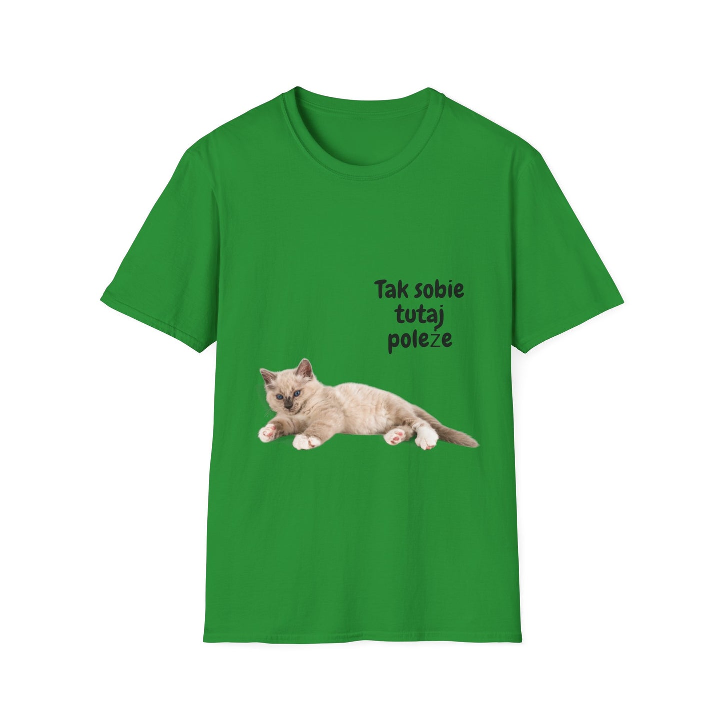 Camiseta unisex Tak Sobie Tu Poleżę-OverFash