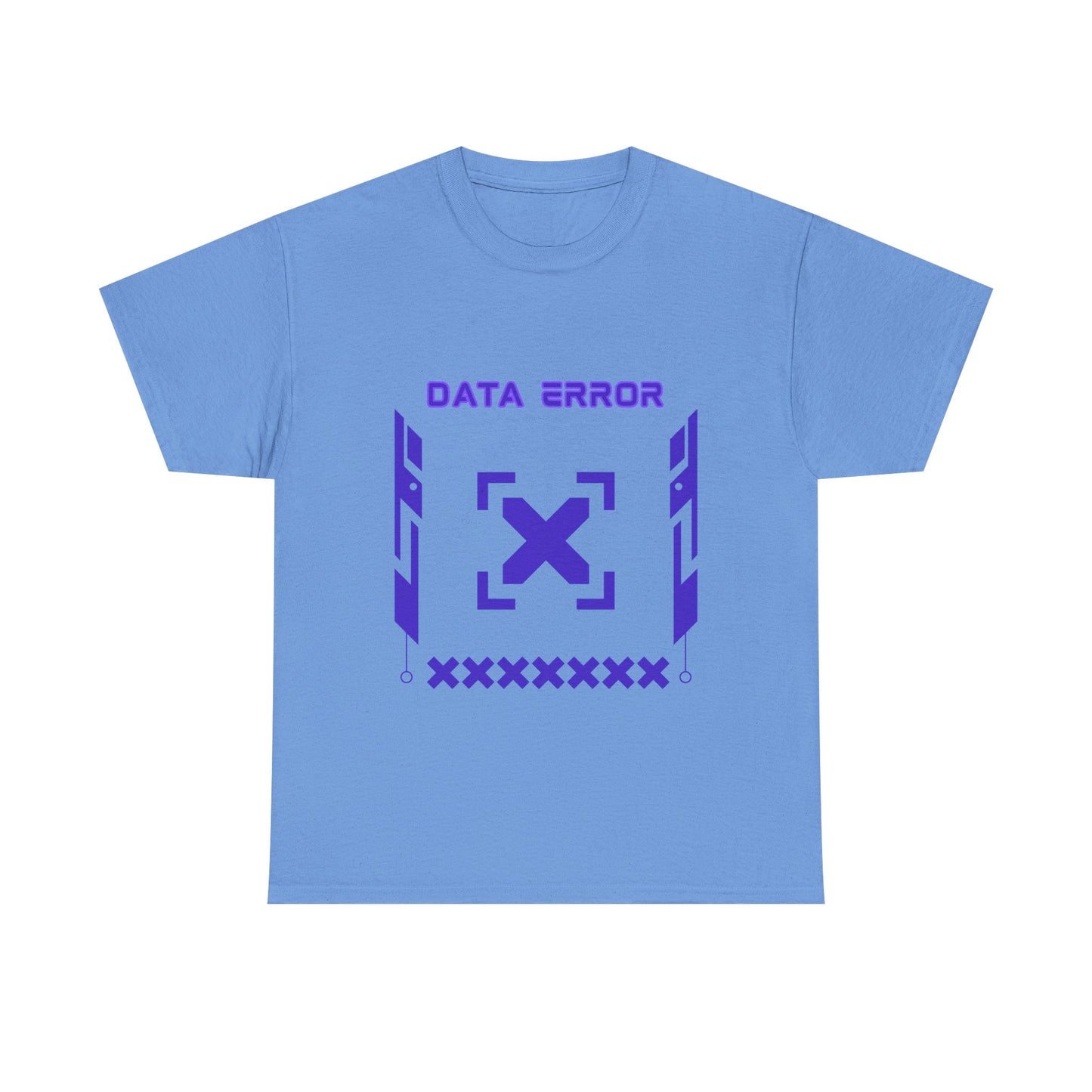 T-shirt Unisex Data Error Techwear Purple-TechSouls