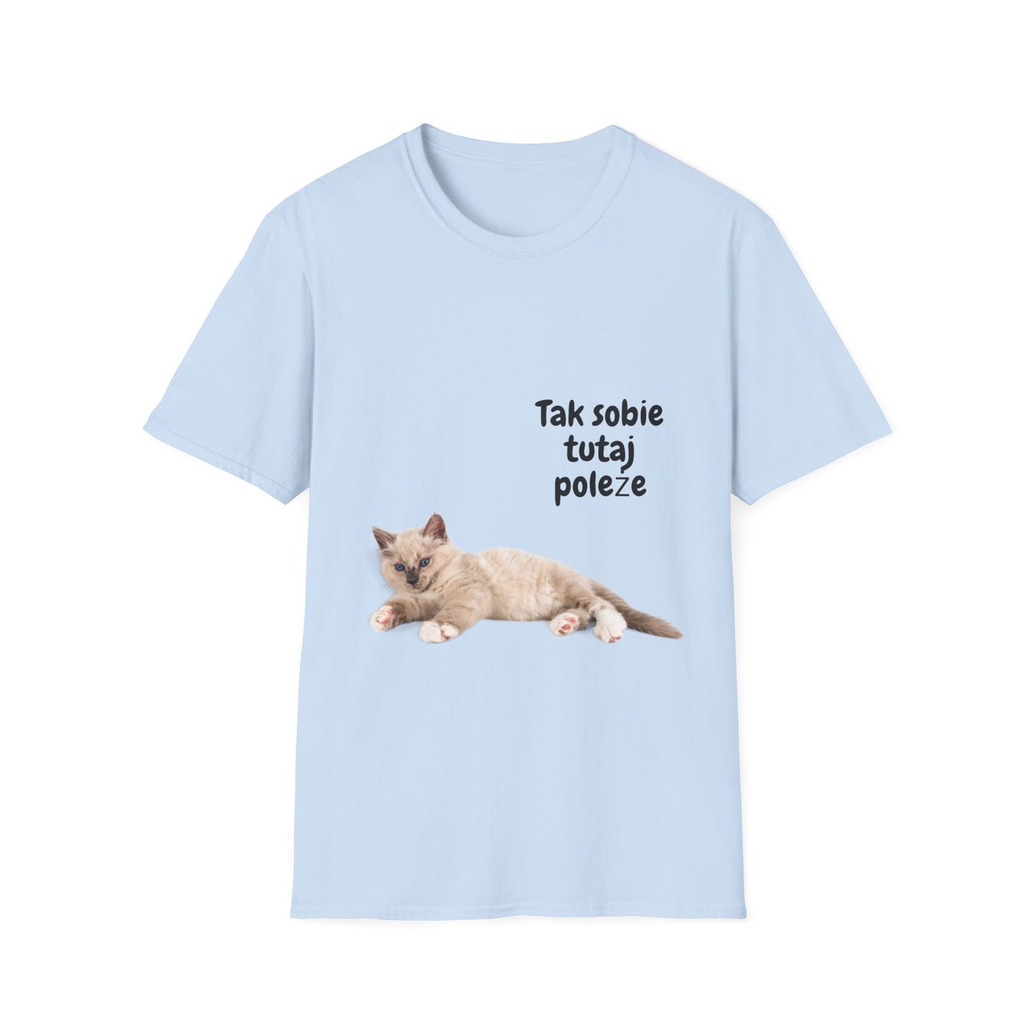 Camiseta unisex Tak Sobie Tu Poleżę-OverFash