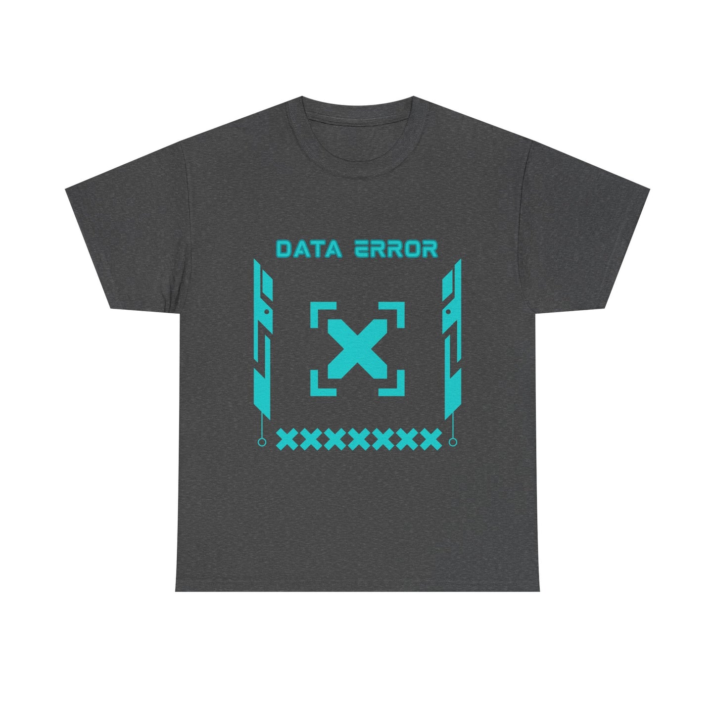 T-shirt Unisex Data Error Techwear Blue-TechSouls