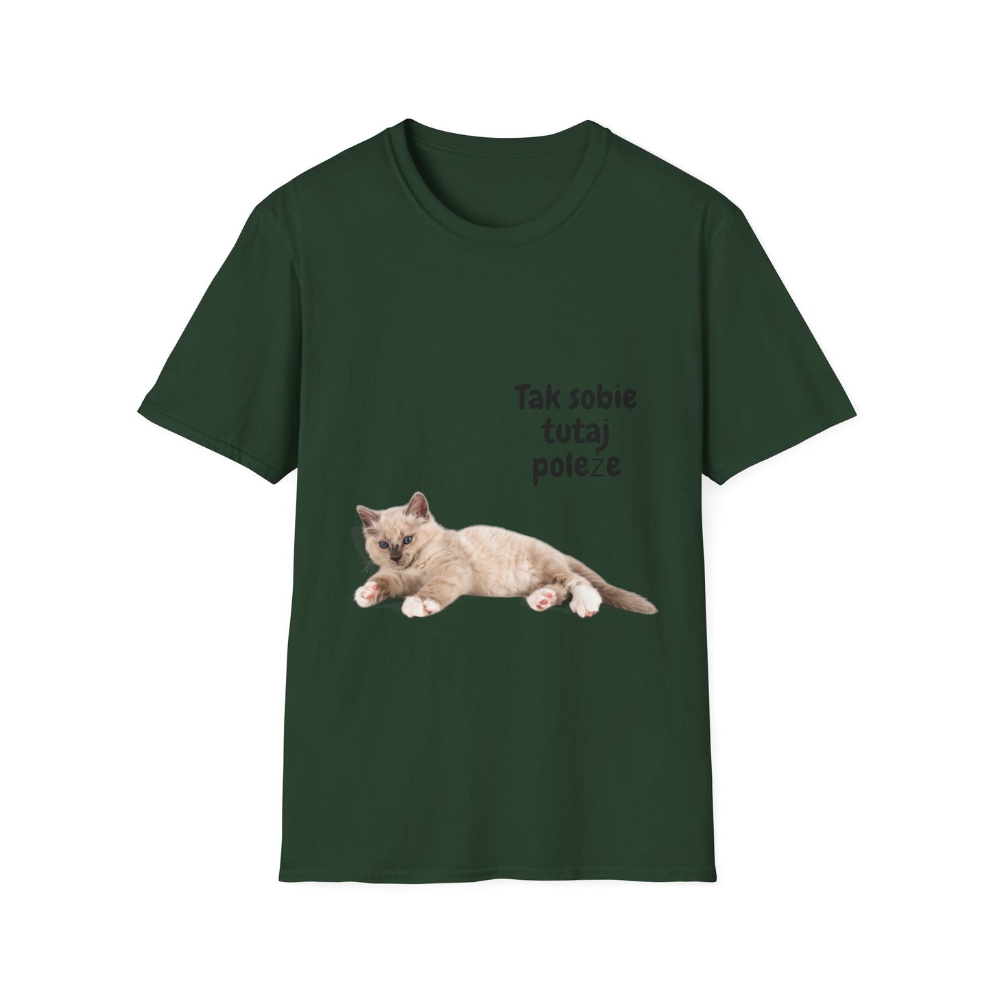 Camiseta unisex Tak Sobie Tu Poleżę-OverFash