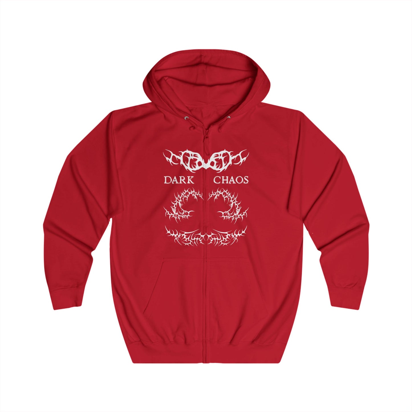 Bluza Unisex Hoodie Zip Dark Y2K Angel- ShadowOut X Biling_Star
