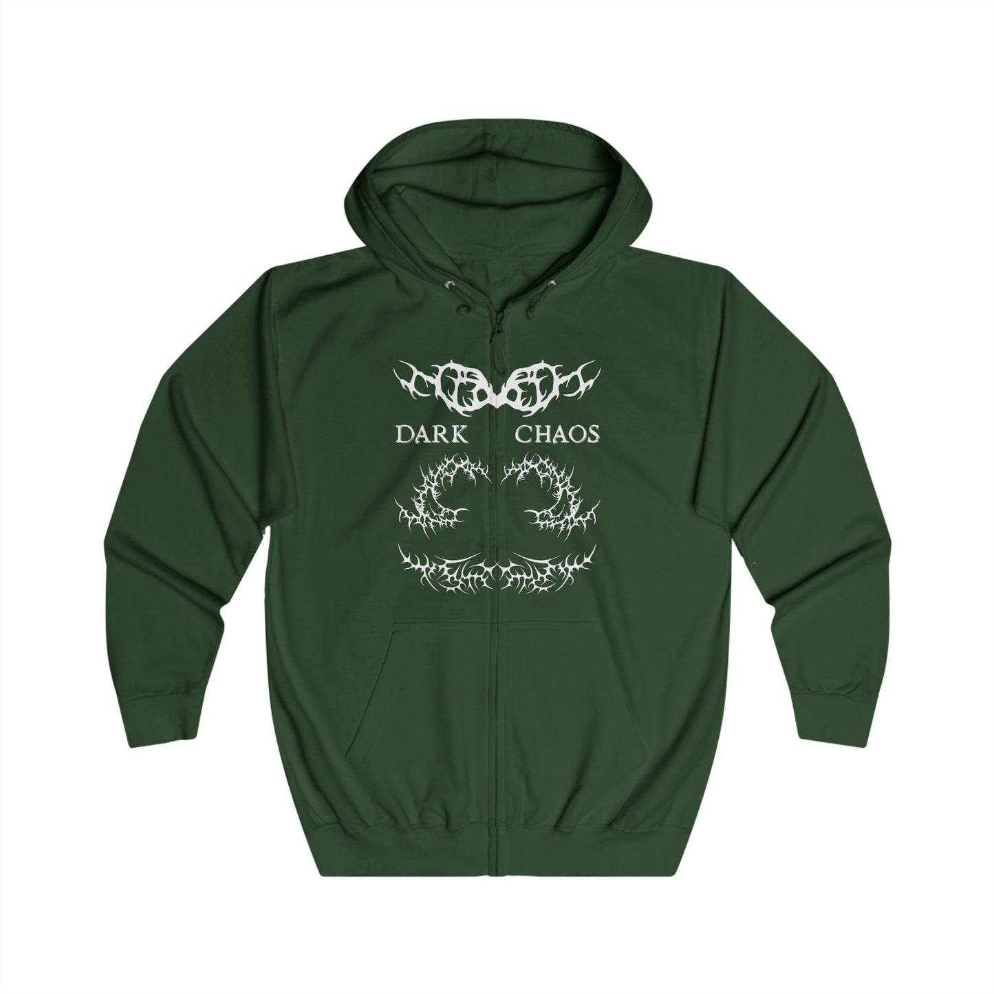 Bluza Unisex Hoodie Zip Dark Y2K Angel- ShadowOut X Biling_Star
