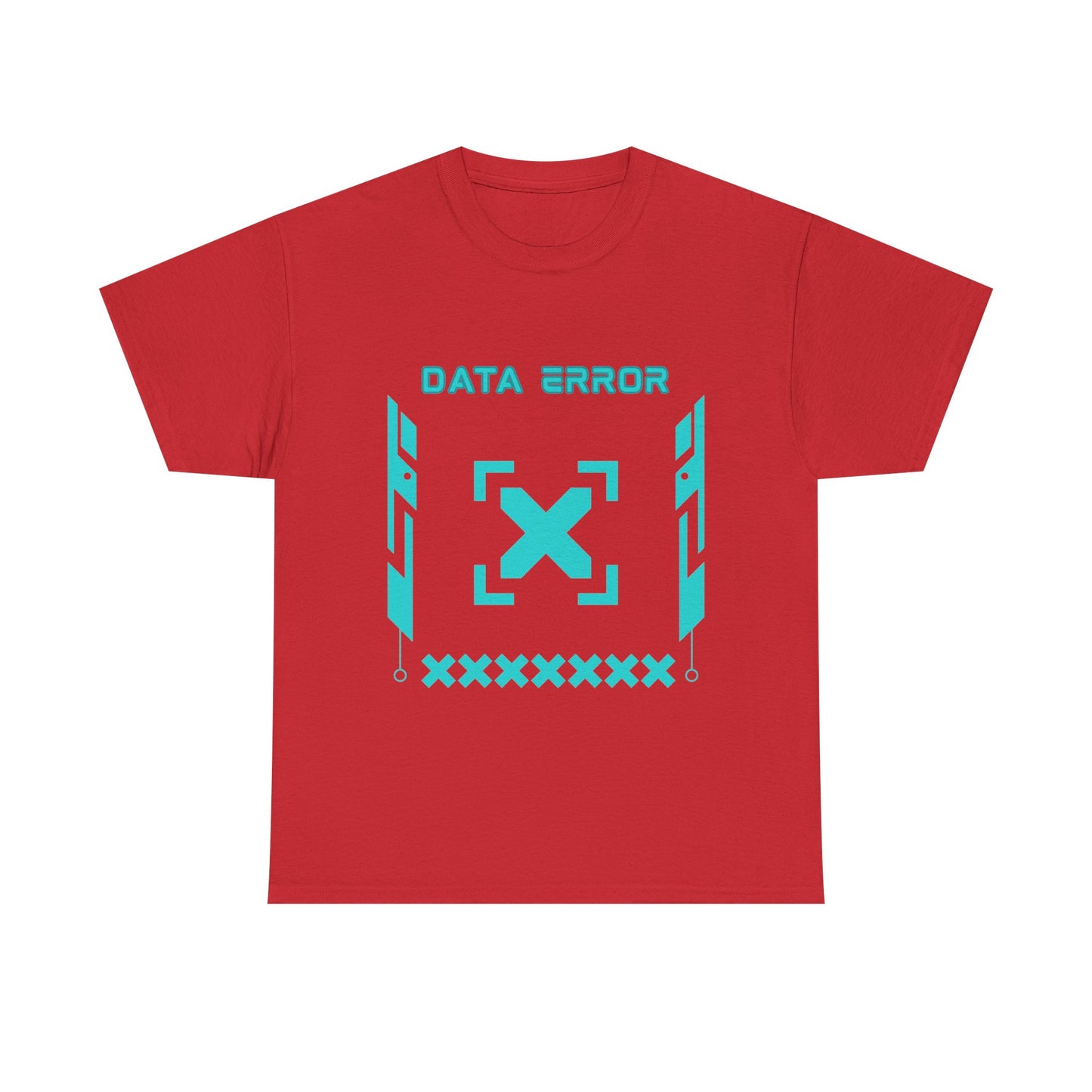 T-shirt Unisex Data Error Techwear Blue-TechSouls
