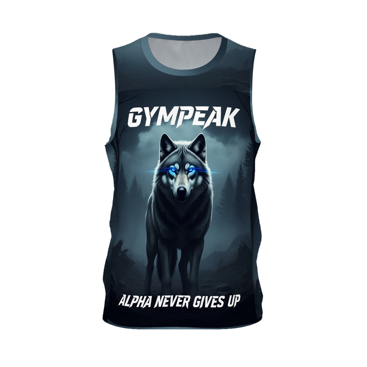 Męski Tank Top Alfa Never Gives Up