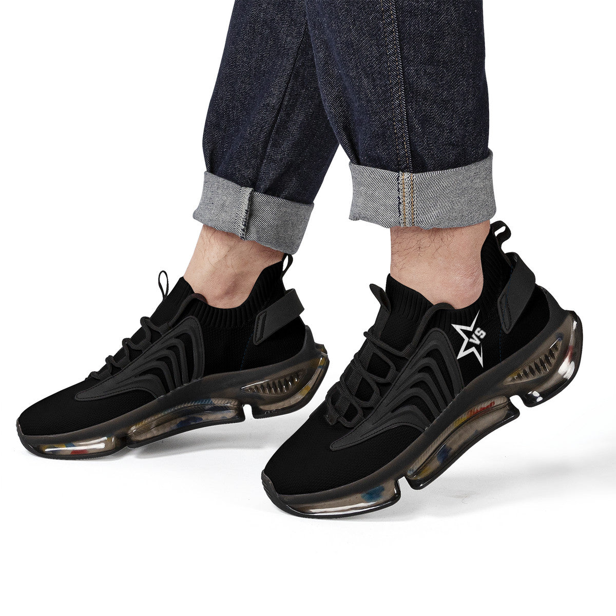 Sneakersy VibesStreet Standard Czarne