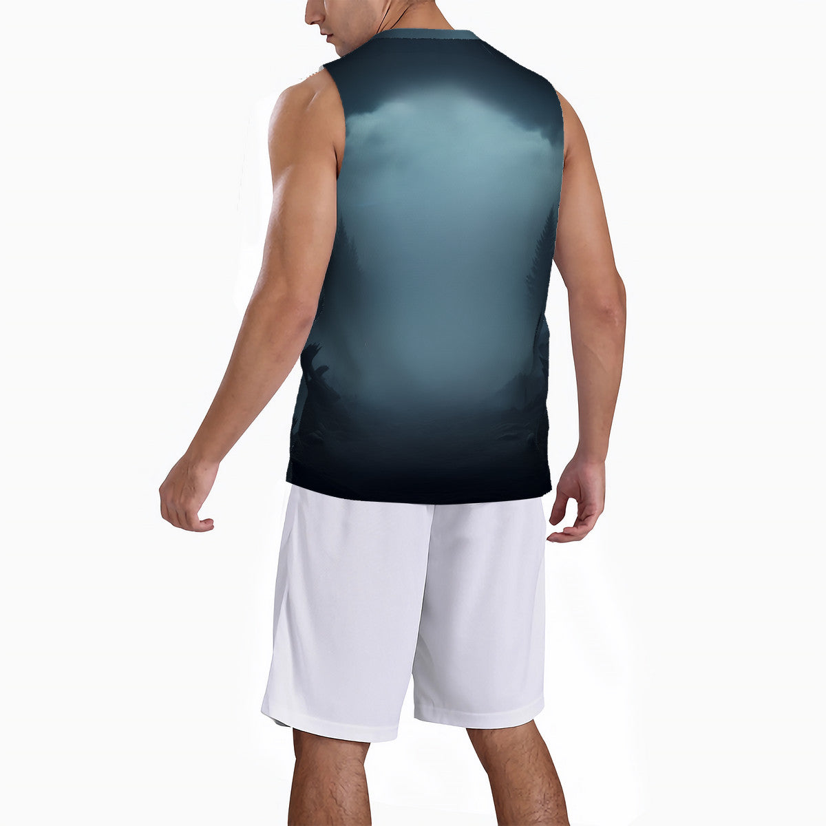 Męski Tank Top Alfa Never Gives Up
