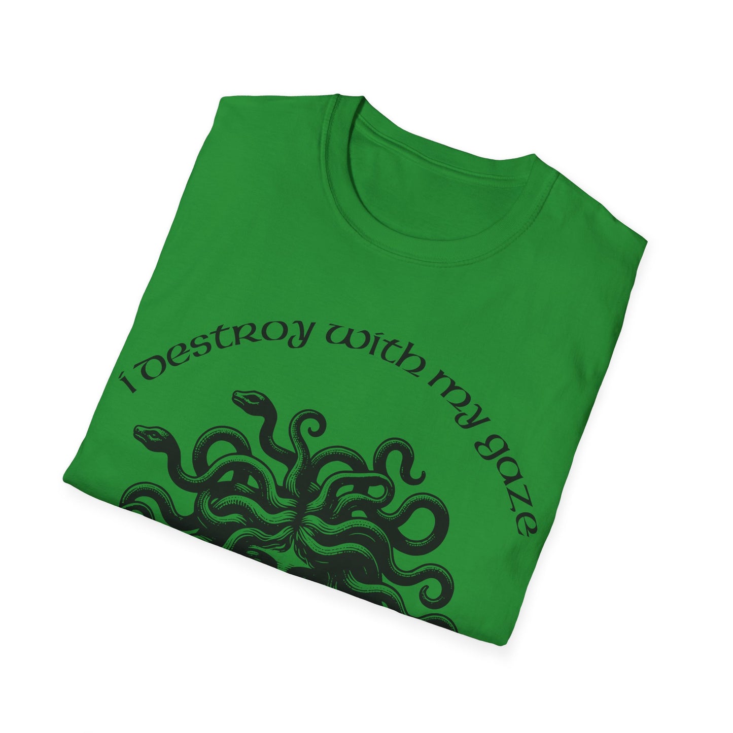 Camiseta unisex ¡Destruyo con mi mirada!-VibesStreet