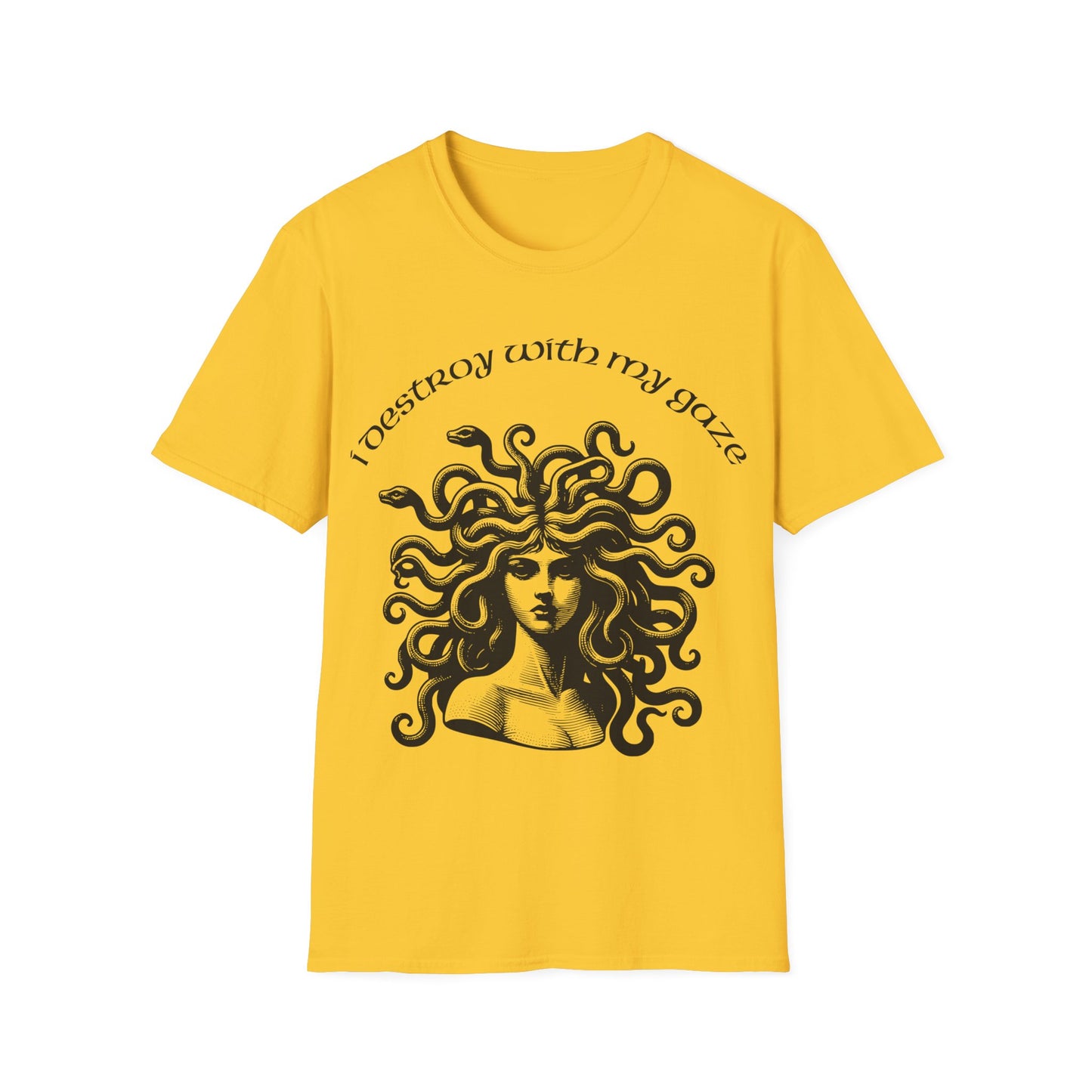 Camiseta unisex ¡Destruyo con mi mirada!-VibesStreet