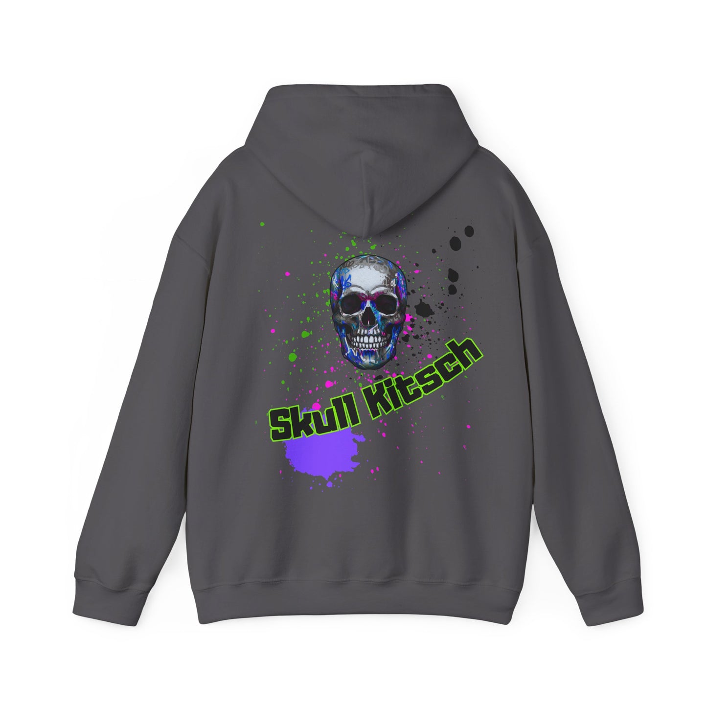 Sudadera con capucha unisex Skull Kitsch Dark-VibesStreet