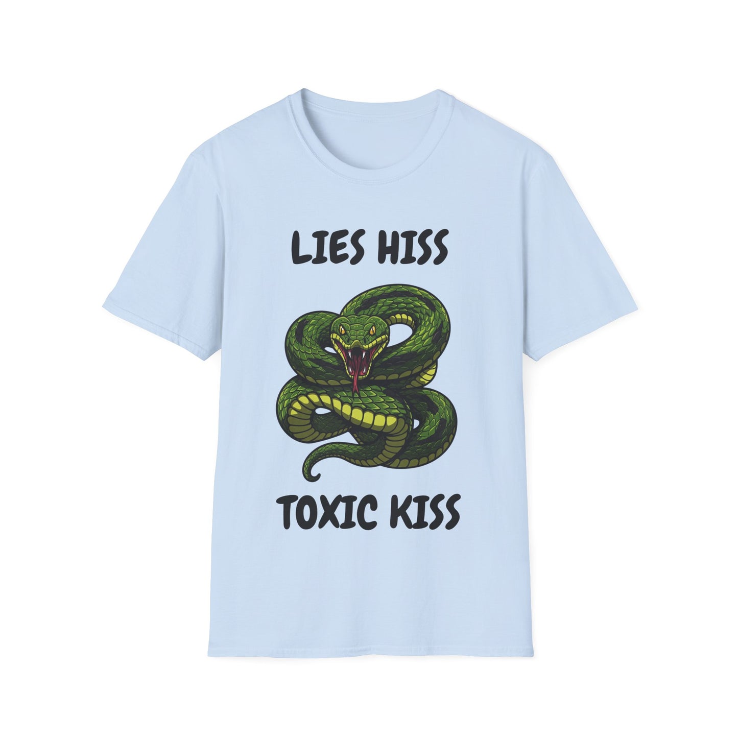 Camiseta unisex Lies Hiss Toxix Kiss