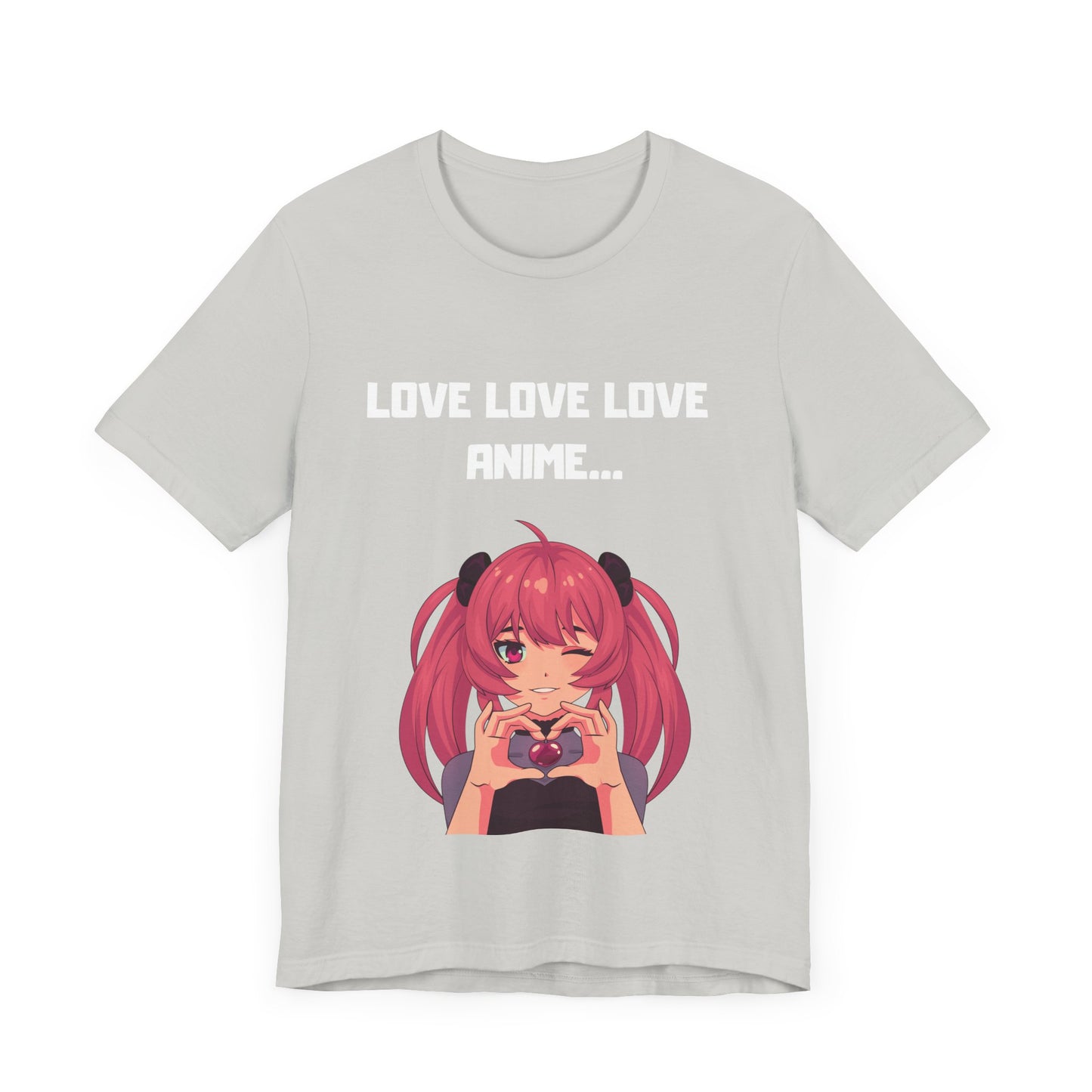 Camiseta unisex I Love Love Love Anime...- DragonStreet