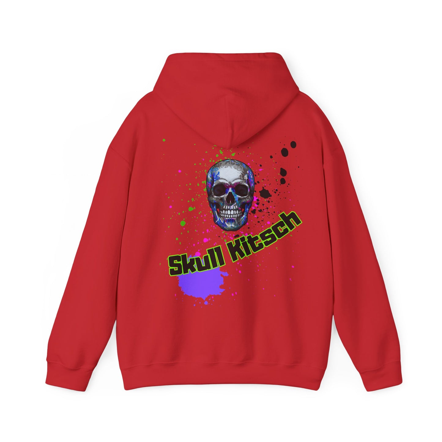 Sudadera con capucha unisex Skull Kitsch Dark-VibesStreet