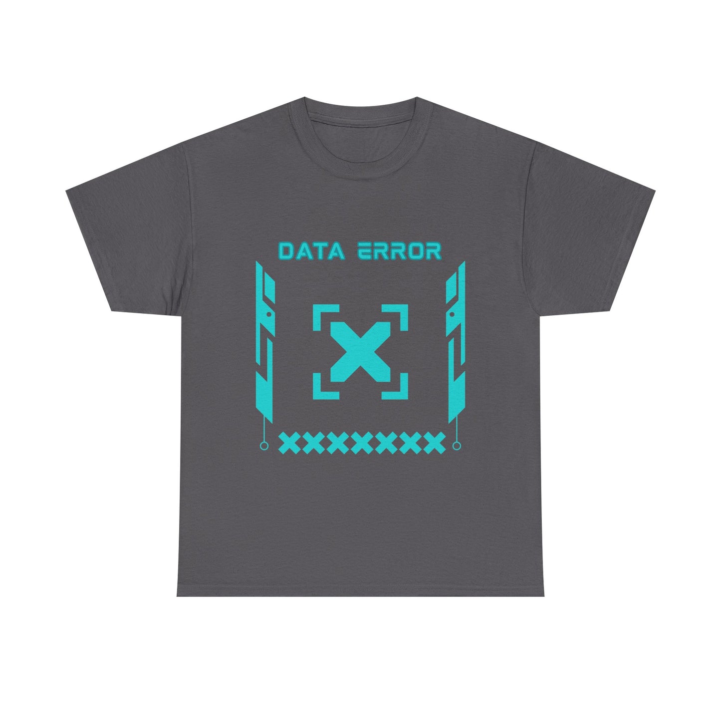 T-shirt Unisex Data Error Techwear Blue-TechSouls