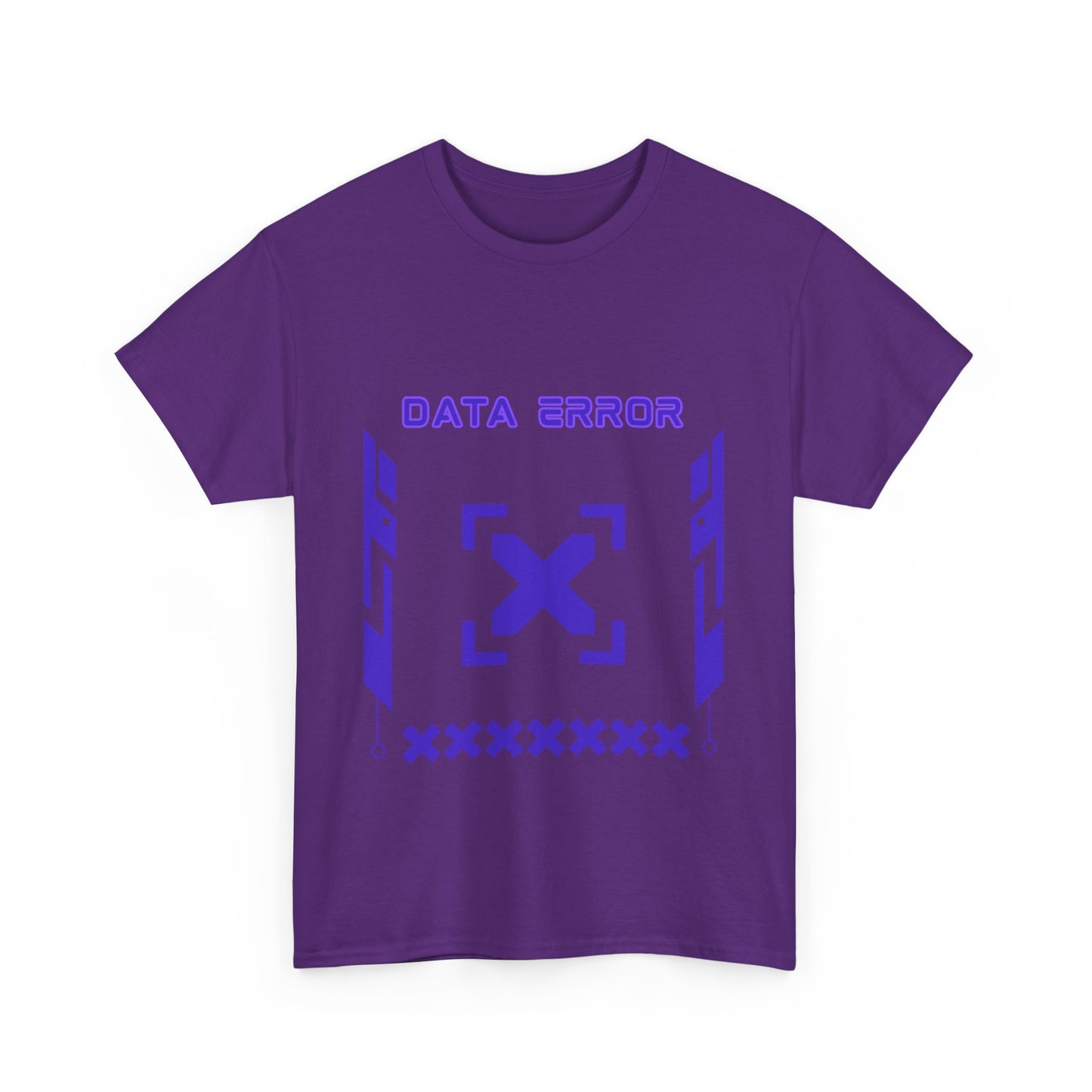 T-shirt Unisex Data Error Techwear Purple-TechSouls