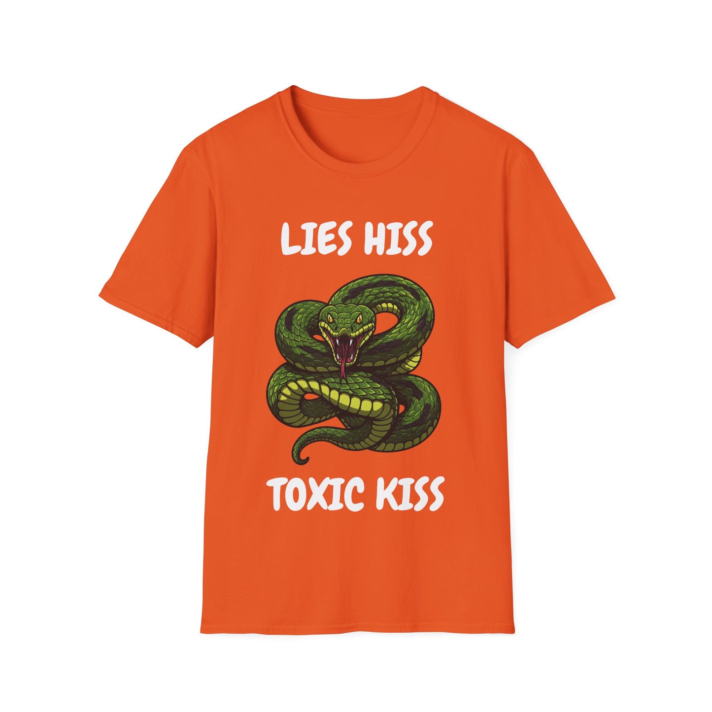 Camiseta unisex Lies Hiss Toxix Kiss