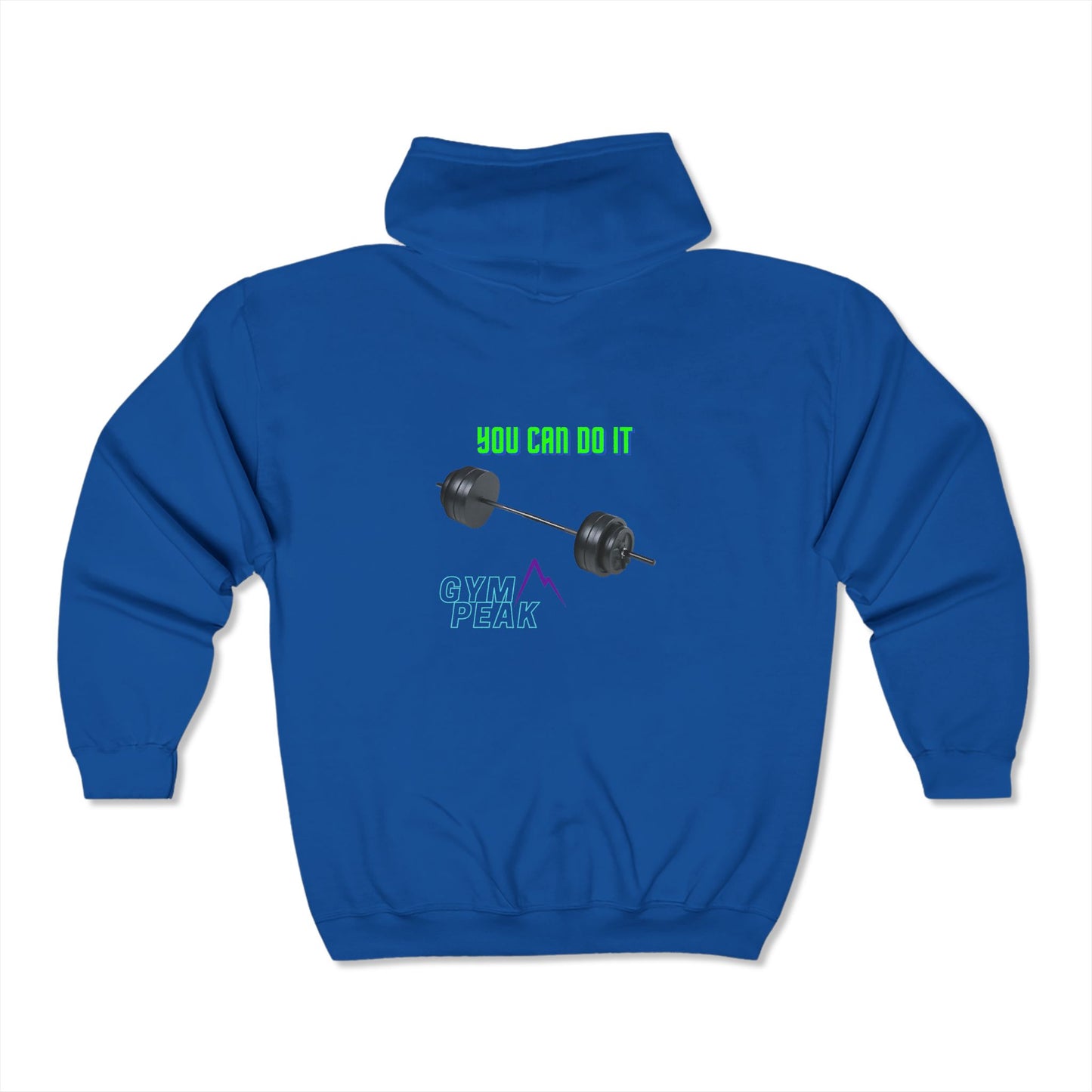 Sudadera Deportiva Unisex Con Cremallera - GymPeak