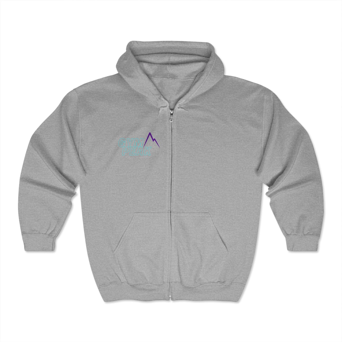 Sudadera Deportiva Unisex Con Cremallera - GymPeak