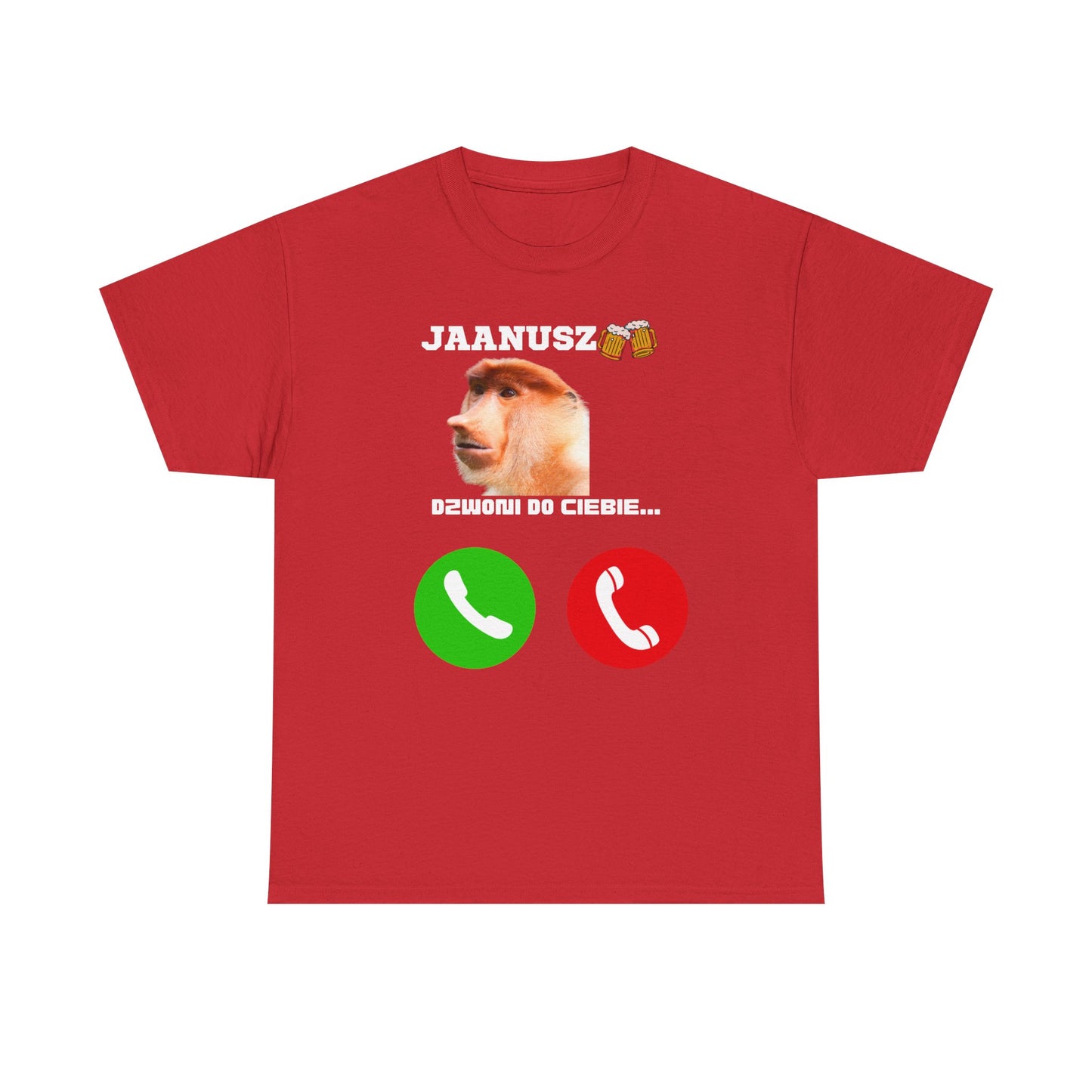 Camiseta unisex JAANUSZ te está llamando...