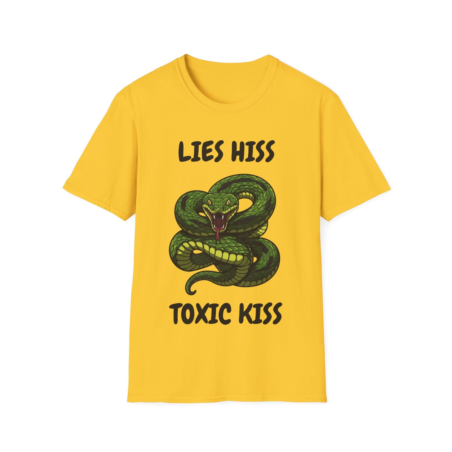 Camiseta unisex Lies Hiss Toxix Kiss