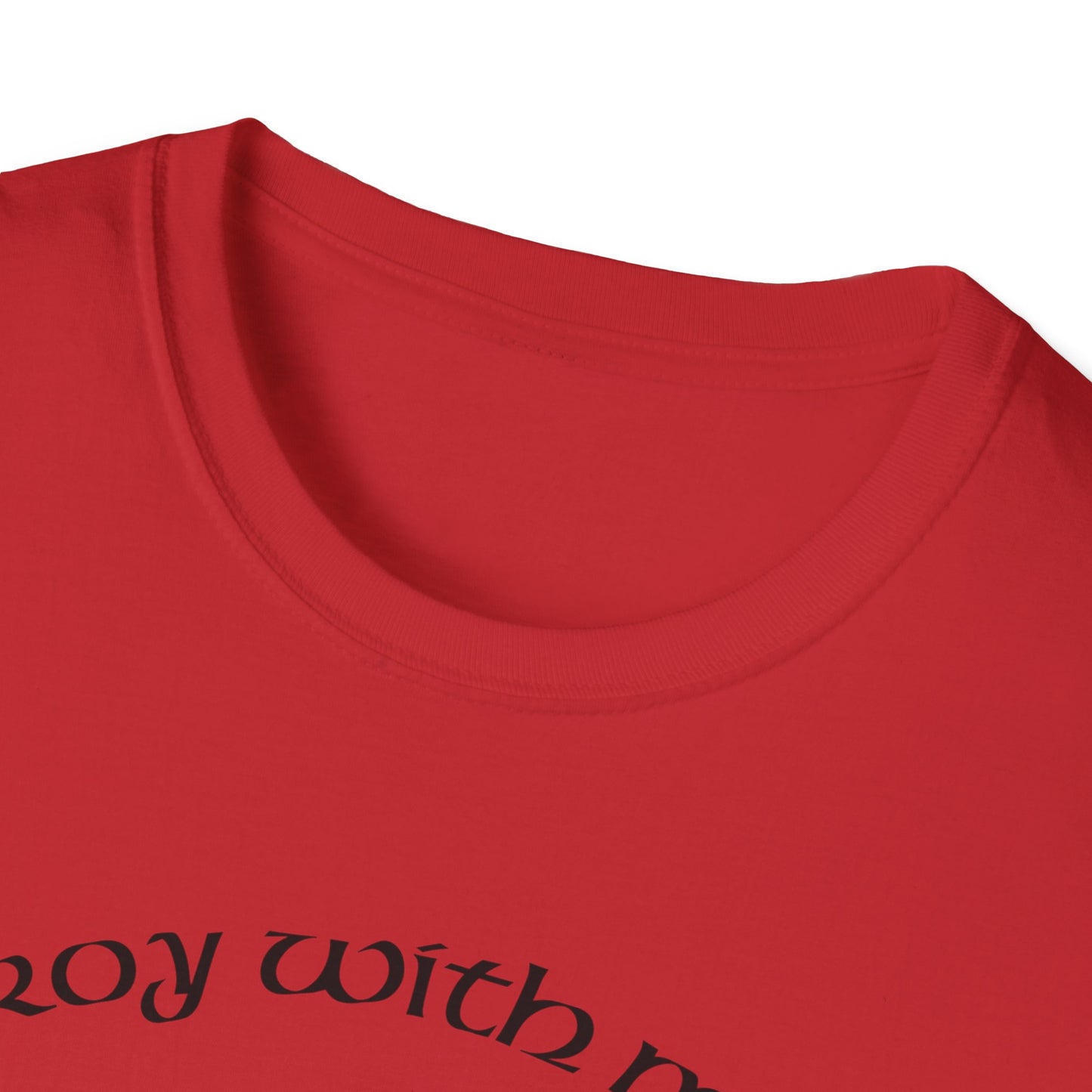 Camiseta unisex ¡Destruyo con mi mirada!-VibesStreet