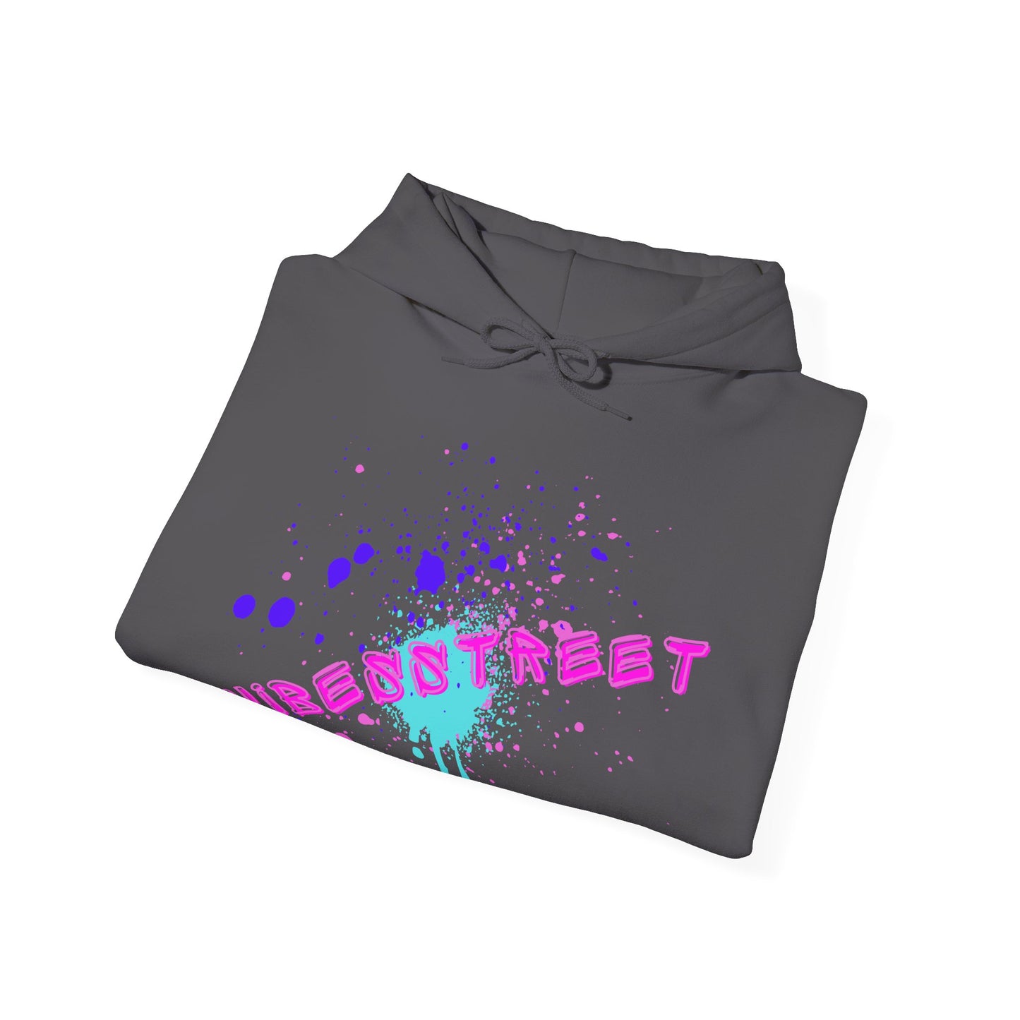 Sudadera con capucha unisex VibesStreet Spray Rosa-VibesStreet