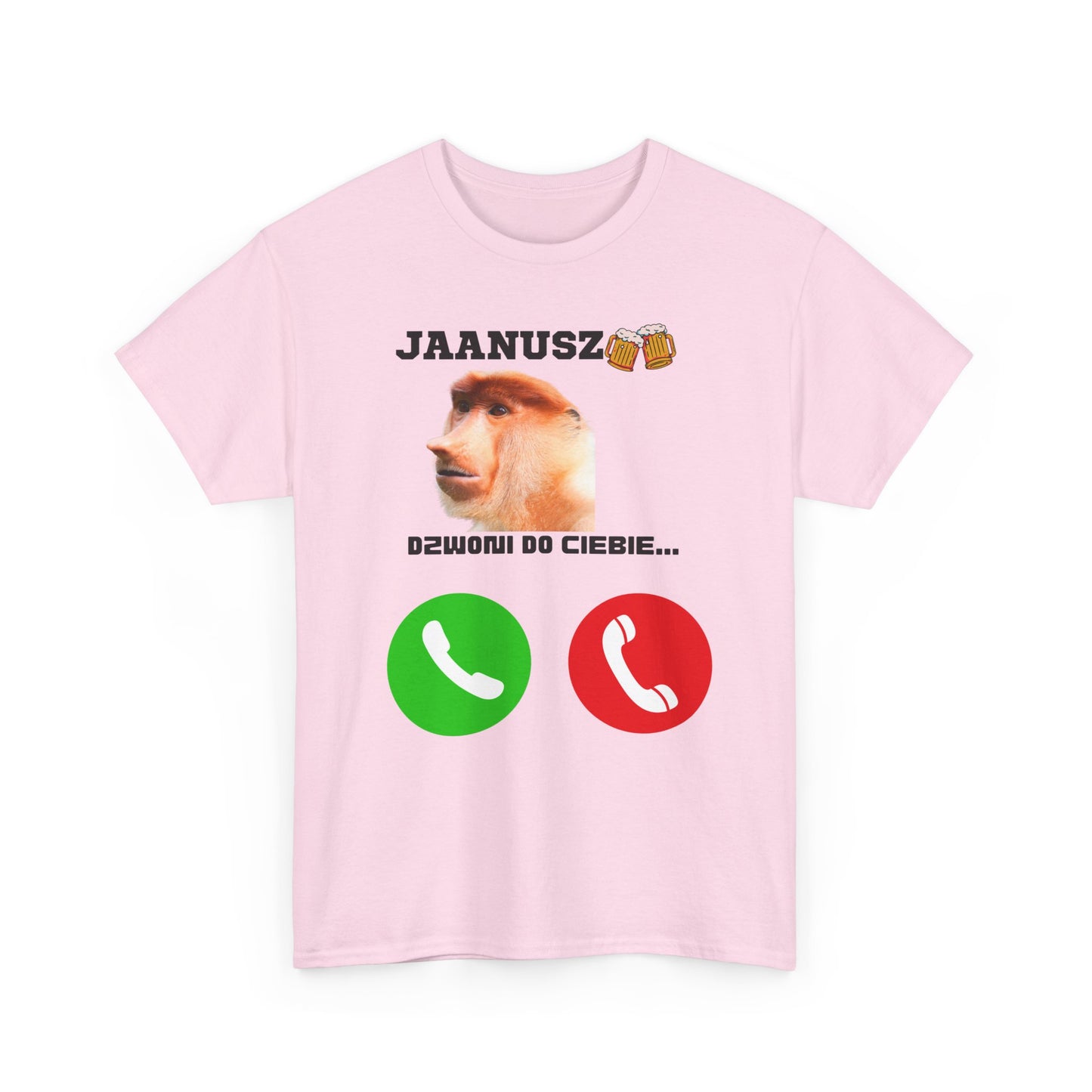 Camiseta unisex JAANUSZ te está llamando...