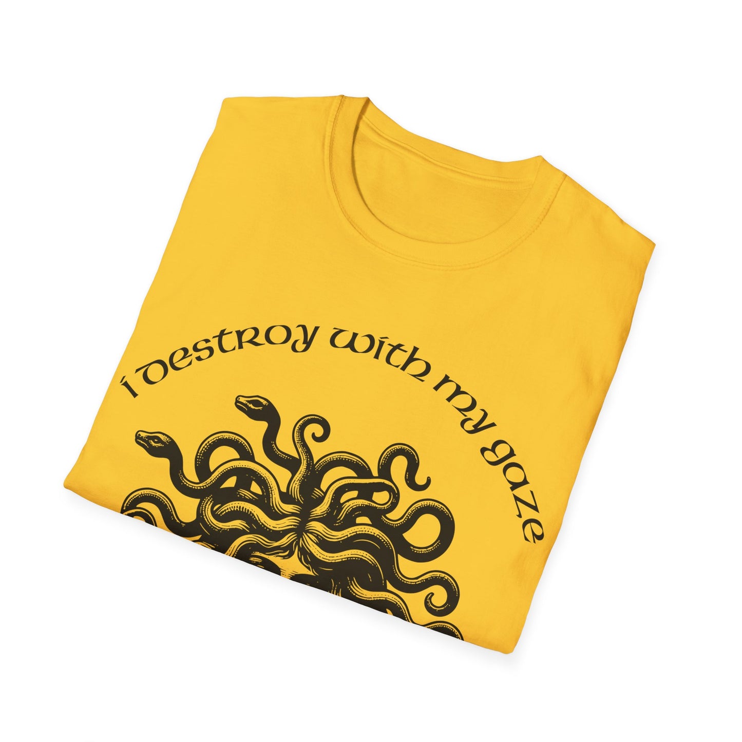 Camiseta unisex ¡Destruyo con mi mirada!-VibesStreet