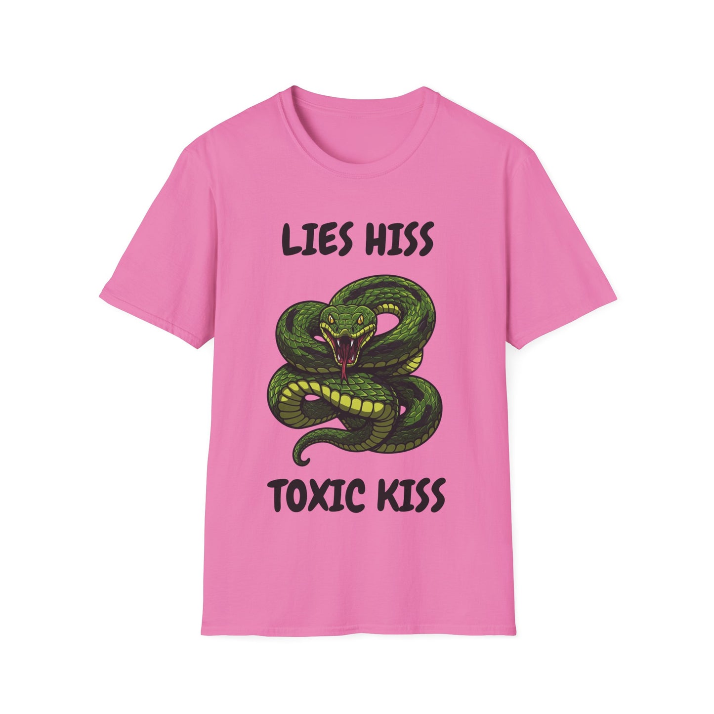 Camiseta unisex Lies Hiss Toxix Kiss