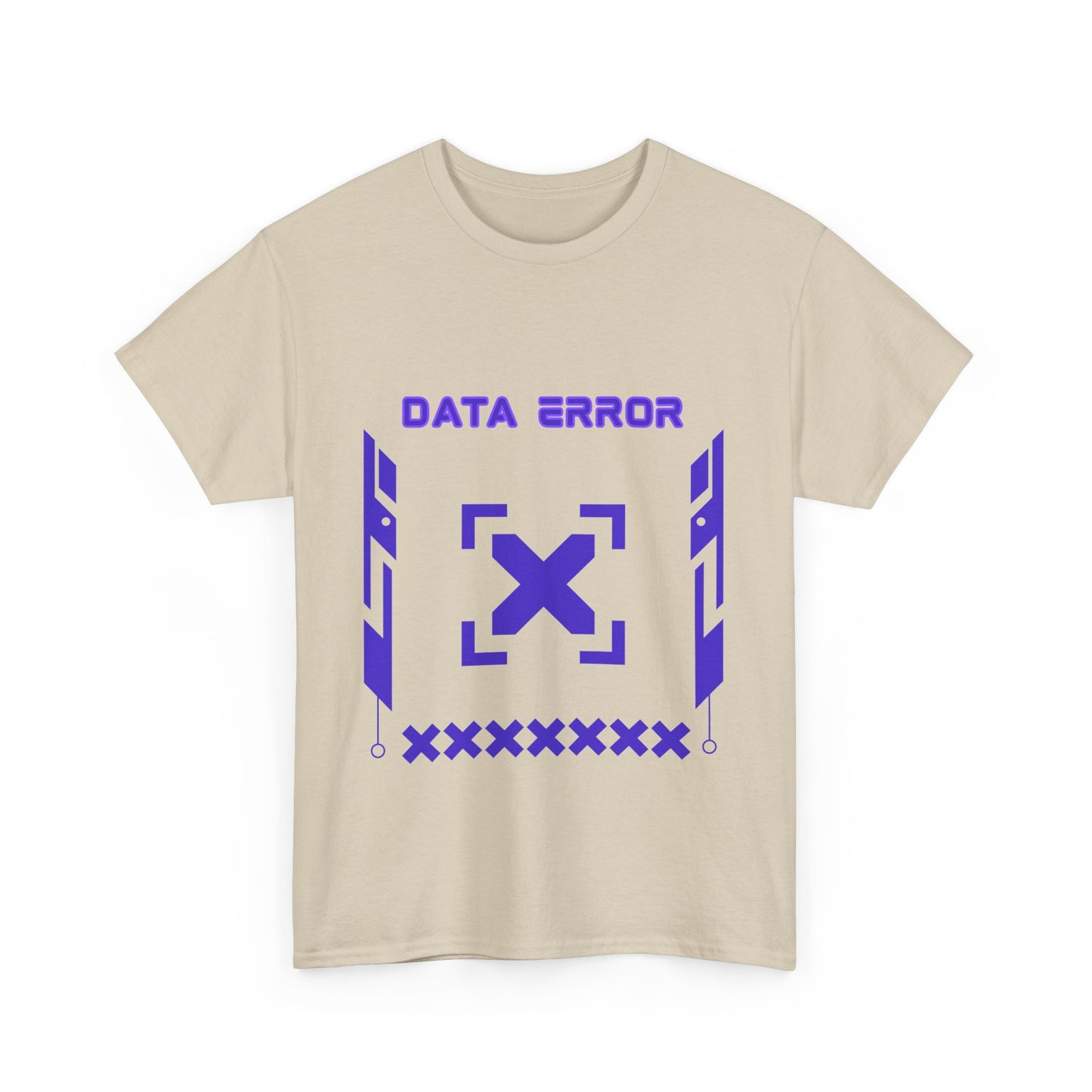T-shirt Unisex Data Error Techwear Purple-TechSouls