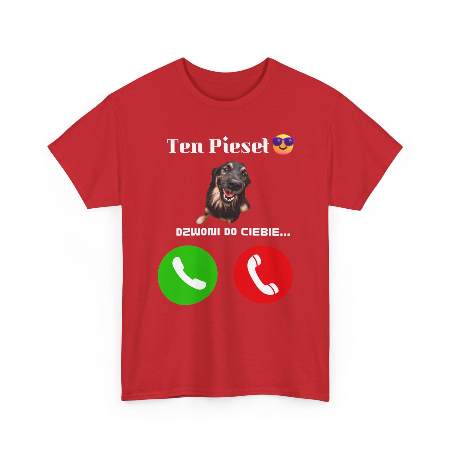 Camiseta unisex Este perro te está llamando