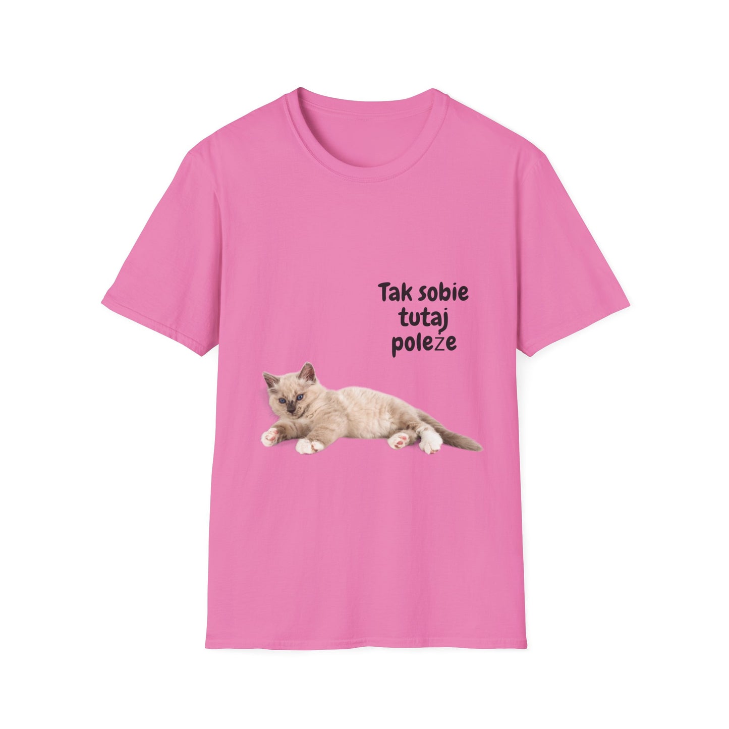 Camiseta unisex Tak Sobie Tu Poleżę-OverFash