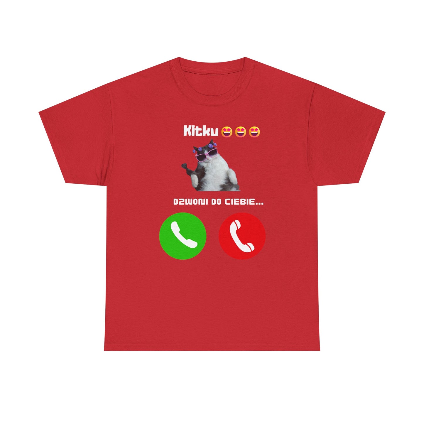 Camiseta unisex Kitku te está llamando