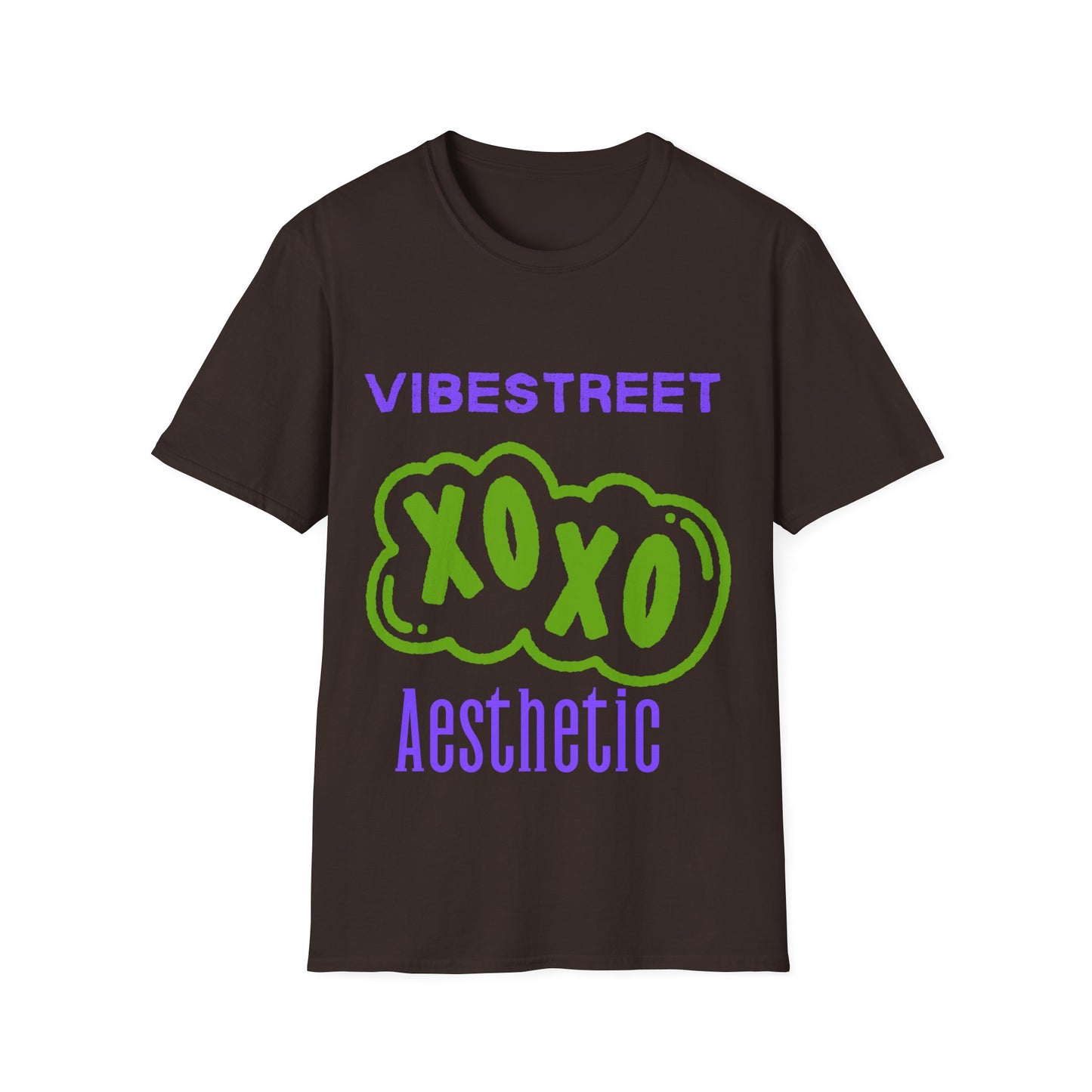 Camiseta estética unisex VibesStreet XOXO