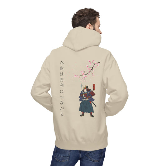 Bluza Unisex Hoodie Samurai Sakura Harmony- Dragon Street